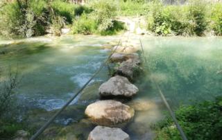Elsa attraversamento del fiume