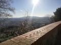 la vista dal Borgo di Montecatini Alto